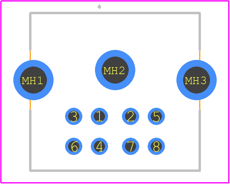 161-2308 - Kobiconn PCB footprint - Other - Other - 161-2308-2