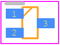 DTC143ZE - TAK CHEONG PCB footprint - SOT23 (3-Pin) - SOT23 (3-Pin) - SOT-523