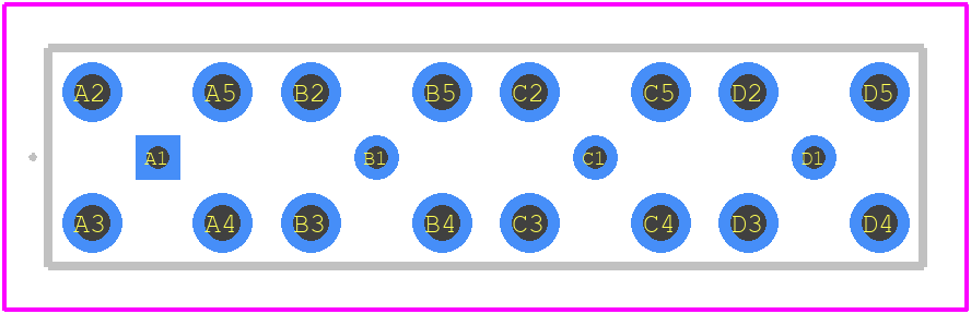 GRF7-P-P-04-GF-ST-TH1 - SAMTEC PCB footprint - Other - Other - GRF7-P-P-04-GF-ST-TH1-3