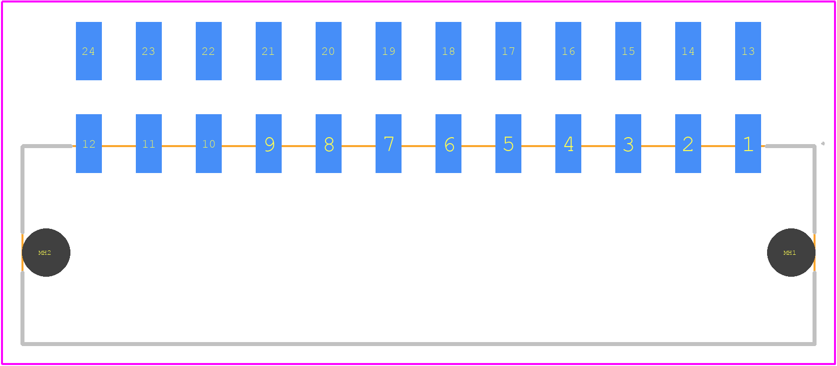 0430452406 - Molex PCB footprint - Other - Other - 0430452406-1
