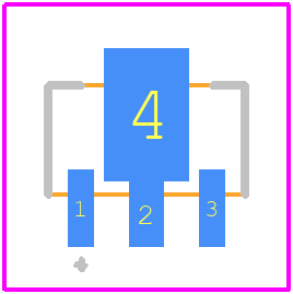 AP7383-33Y-13 - Diodes Incorporated PCB footprint - Other - Other - AP7383-33Y-13-2