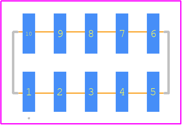 PH2-10-UA-SMT-PP-TR - Adam Tech PCB footprint - Other - Other - PH2-10-UA-SMT-PP-TR-1