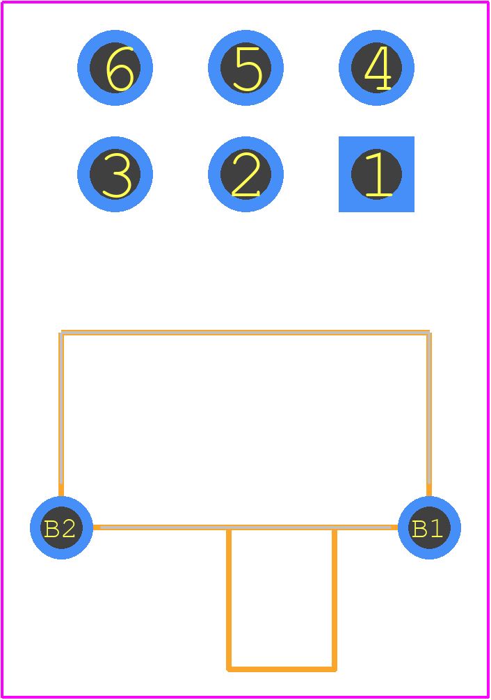 MS23ASW30 - NKK Switches PCB footprint - Other - Other - MS23ASW30-2