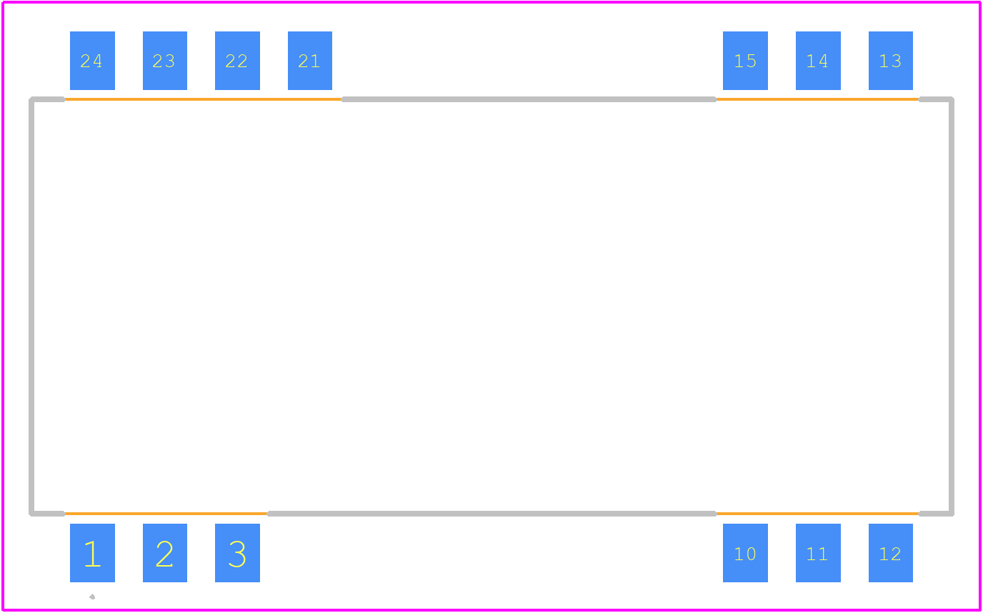 RW-4805S/SMD - RECOM Power PCB footprint - Other - Other - RW-4805S/SMD-1