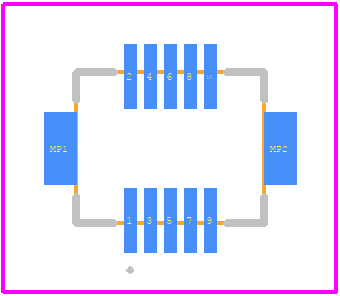 DF12NB(3.0)-10DP-0.5V(51) - Hirose PCB footprint - Other - Other - DF12NB(3.0)-10DP-0.5V(51)-1