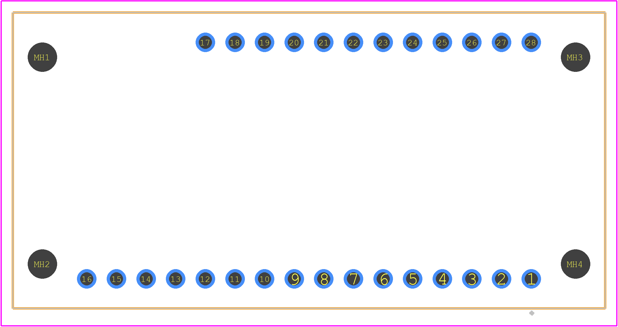 3857 - Adafruit PCB footprint - Other - Other - 3857