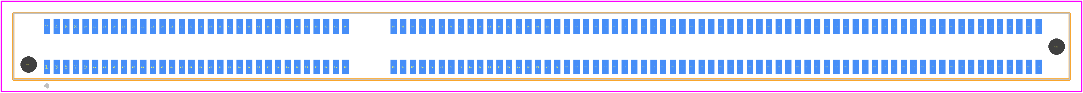 HSEC8-1100-01-SM-DV-A-K - SAMTEC PCB footprint - Other - Other - HSEC8-1100-01-SM-DV-A-K-1