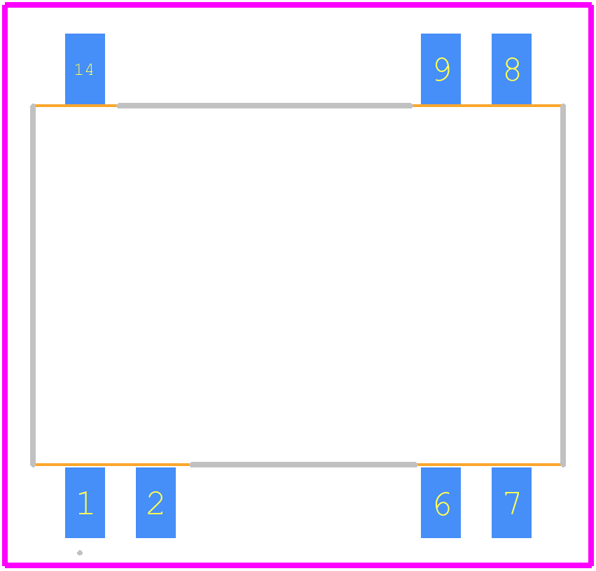 RSH2-2405S/H3-R - RECOM Power PCB footprint - Other - Other - 18.9mm x 12.8mm x 9.2mm_2021-3