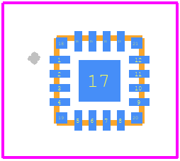 LT8609SEV#PBF - Analog Devices PCB footprint - Other - Other - LQFN Package 16-Lead (3mm × 3mm × 0.94mm) (Reference LTC DWG # 05-08-1516 Rev B)