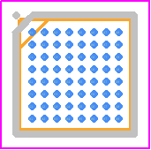 STM32L433RCY6TR - STMicroelectronics PCB footprint - BGA - BGA - WLCSP64 - 64-ball, 3.141 x 3.127 mm