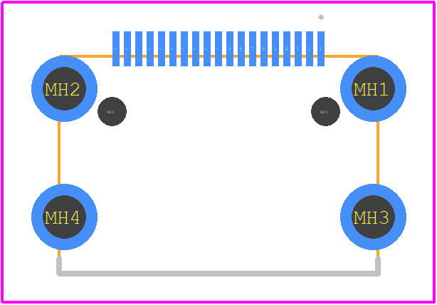 HDMI-519 - SOFNG PCB footprint - Other - Other - HDMI-519-2