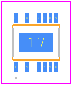 LT8361HMSE#PBF - Analog Devices PCB footprint - Other - Other - MSE Package Variation: MSE16 (12) 16-Lead Plastic MSOP with 4 Pins Removed Exposed Die Pad_2026-3.3
