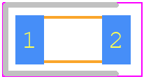 APTR3216SURCK - Kingbright PCB footprint - LEDs Chip - LEDs Chip - 3.2mmx1.6mm SMT LED,1.05mm thickness