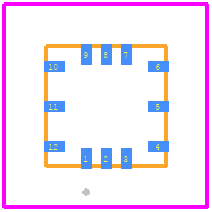 ZMOD4510AI4V - Renesas Electronics PCB footprint - Other - Other - LGA 3.00x3.00x0.90 mm 0.50mm Pitch_1
