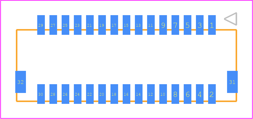 2035673007 - Molex PCB footprint - Other - Other - 2035673007