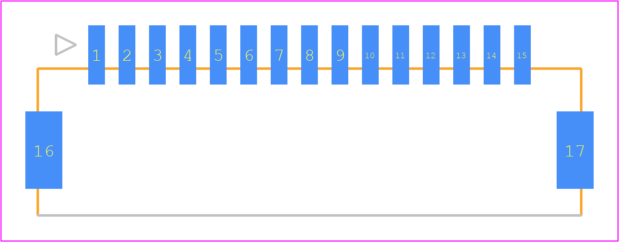 5025851571 - Molex PCB footprint - Other - Other - 50258515YY
