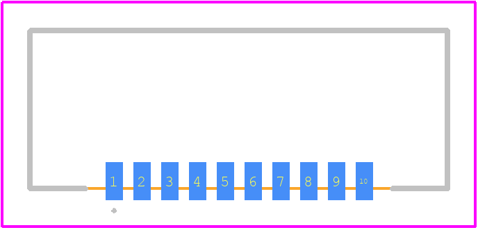 FSI-110-03-G-S - SAMTEC PCB footprint - Other - Other - FSI-110-03-G-S-1