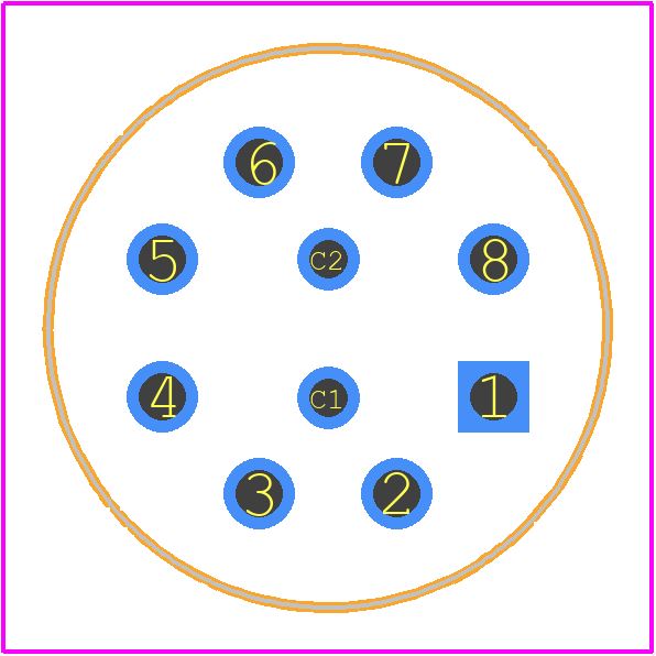 50P45-01-2-04N - Grayhill PCB footprint - Other - Other - 50P45-01-2-04N