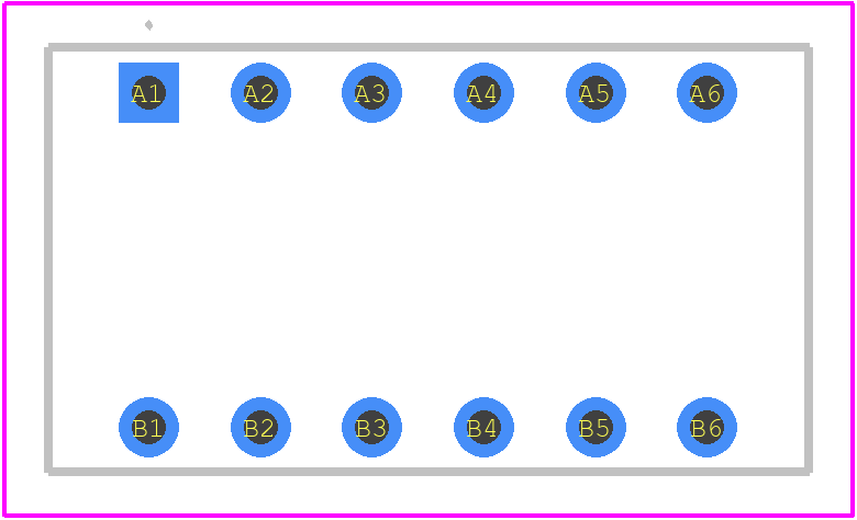 78B06ST - Grayhill PCB footprint - Other - Other - 78B06ST-2