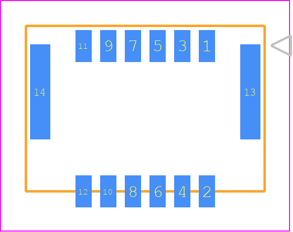 5054331221 - Molex PCB footprint - Other - Other - 50543312YY