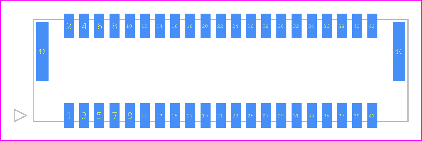 5054482131 - Molex PCB footprint - Other - Other - 50544821YY