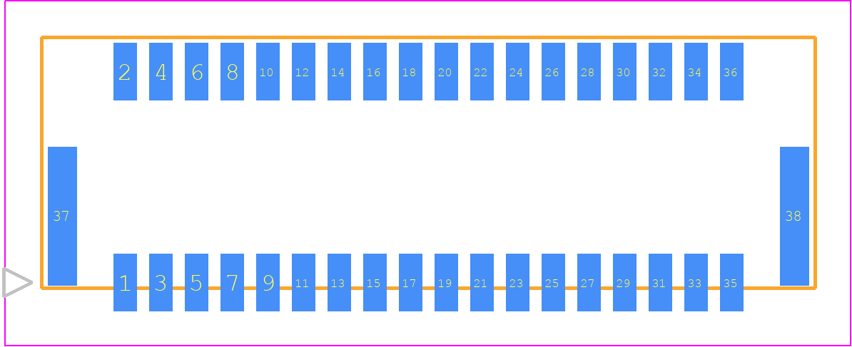 5054483671 - Molex PCB footprint - Other - Other - 50544836YY_31517191