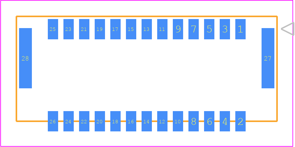 5054332621 - Molex PCB footprint - Other - Other - 50543326YY