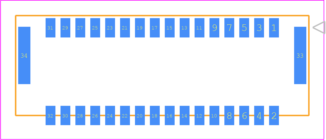 5054333271 - Molex PCB footprint - Other - Other - 50543332YY