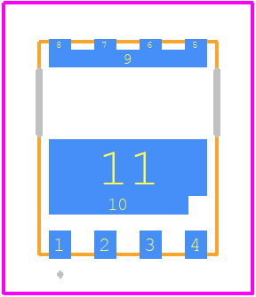 NV6115 - 100y PCB footprint - Other - Other - QFN5x6mm