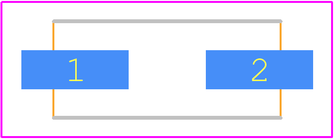 HC49SSDLF-8.00MHz - Fox PCB footprint - Other - Other - HC49SSDLF-8.00MHz-2