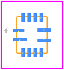 MP4571GQB-Z - Monolithic Power Systems (MPS) PCB footprint - Other - Other - MP4571GQB-Z-1