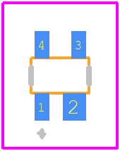 PSA-14+ - Mini-Circuits PCB footprint - Other - Other - SOT-343