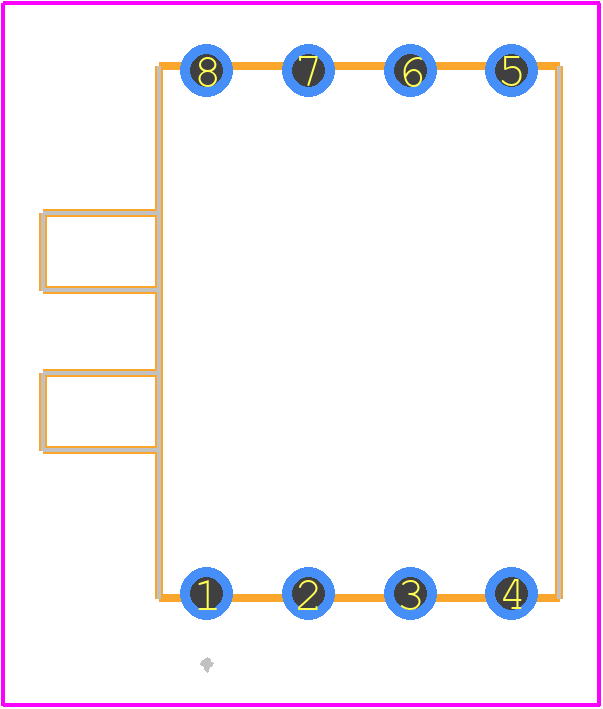 SSCDRRN002NDAA5 - Honeywell PCB footprint - Other - Other - SSCDRRN002NDAA5-1