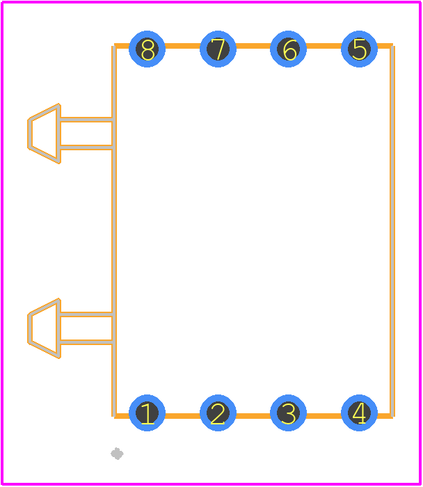 SSCDRRN010NDAA5 - Honeywell PCB footprint - Other - Other - SSCDRRN010NDAA5-2
