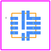 MAX20344EAFC+ - Analog Devices PCB footprint - Other - Other - F122B2F-1