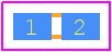 CFN0402-JX-R020ELF - Bourns PCB footprint - Resistor Chip - Resistor Chip - CFN0402-2