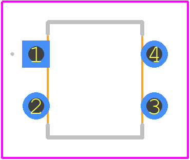 S4282-51 - Hamamatsu PCB footprint - Other - Other - S4282-51-1