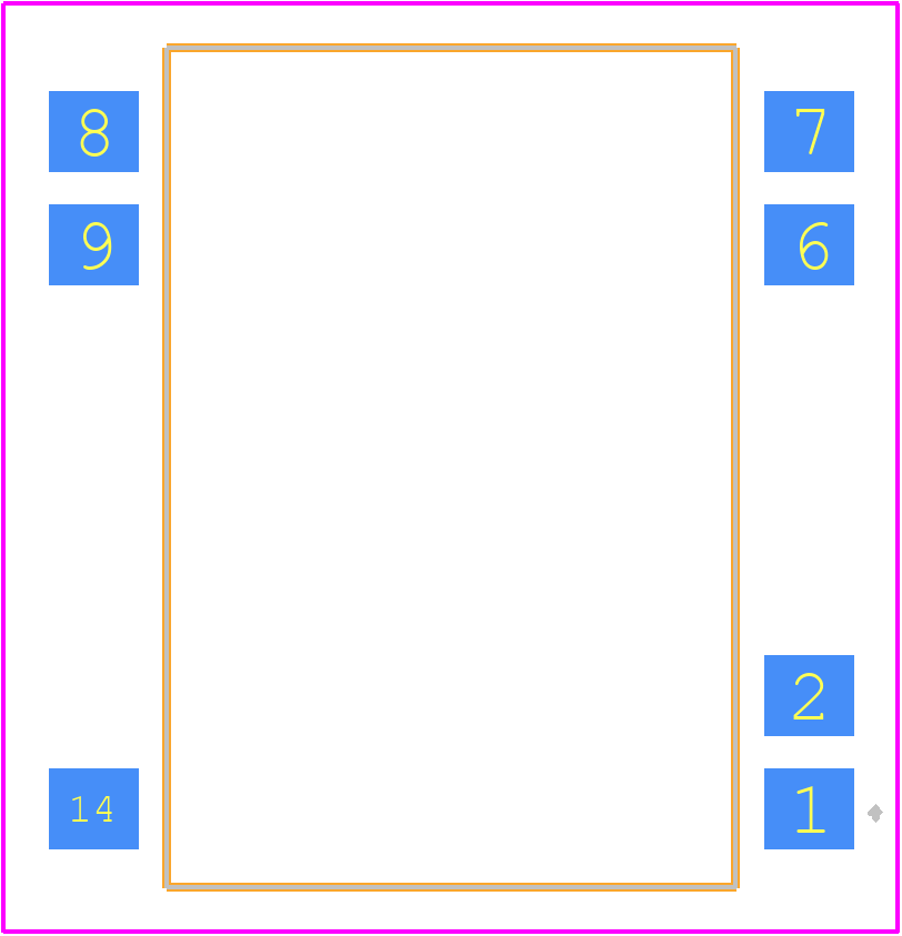 TDR 3-0512SM - Traco Power PCB footprint - Other - Other - TDR 3SM Series_S