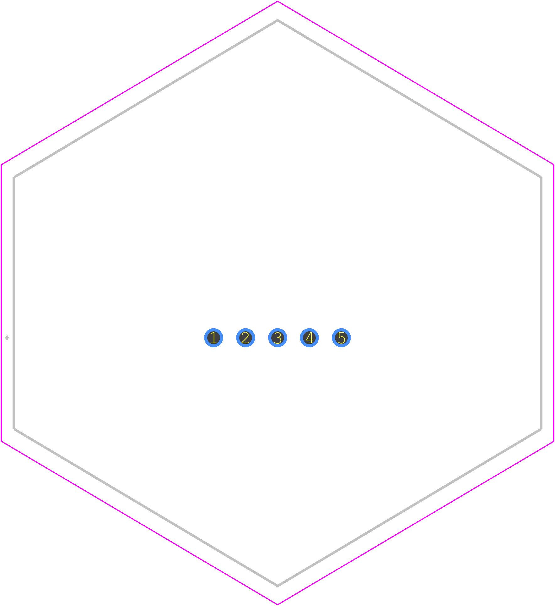 PX0845/A - Bulgin PCB footprint - Other - Other - PX0845/A