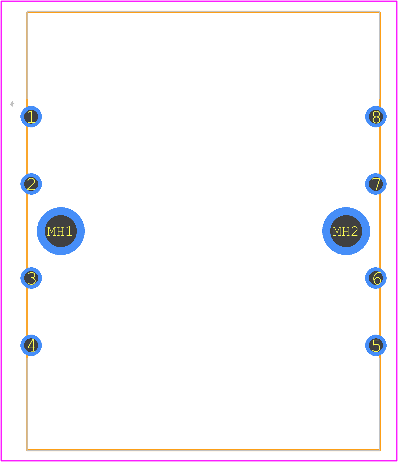 162F12 - Hammond Manufacturing PCB footprint - Other - Other - 162F12-3