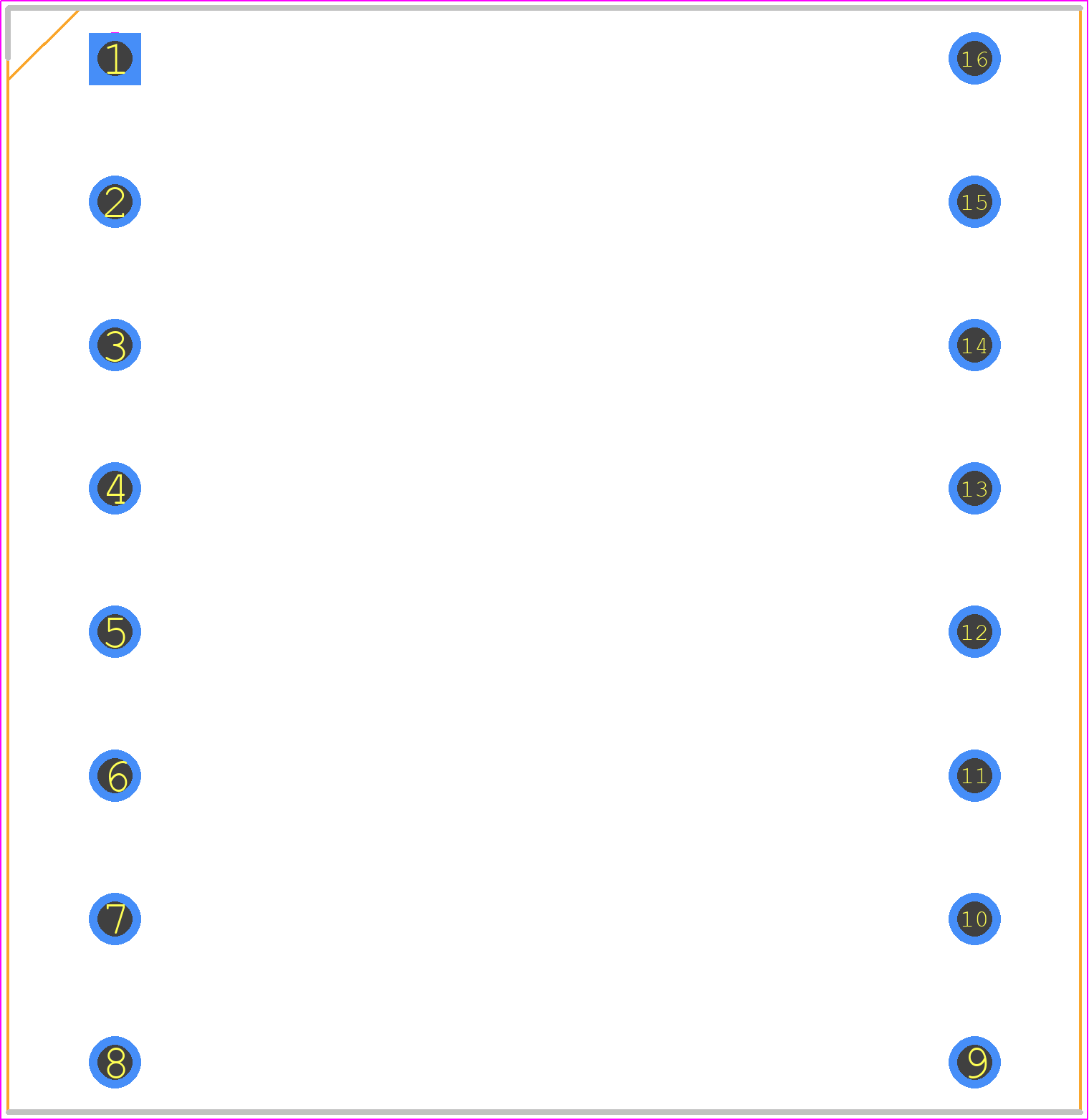B66390A1016T001 - TDK PCB footprint - Dual-In-Line Sockets - Dual-In-Line Sockets - B66390A1016T001-1