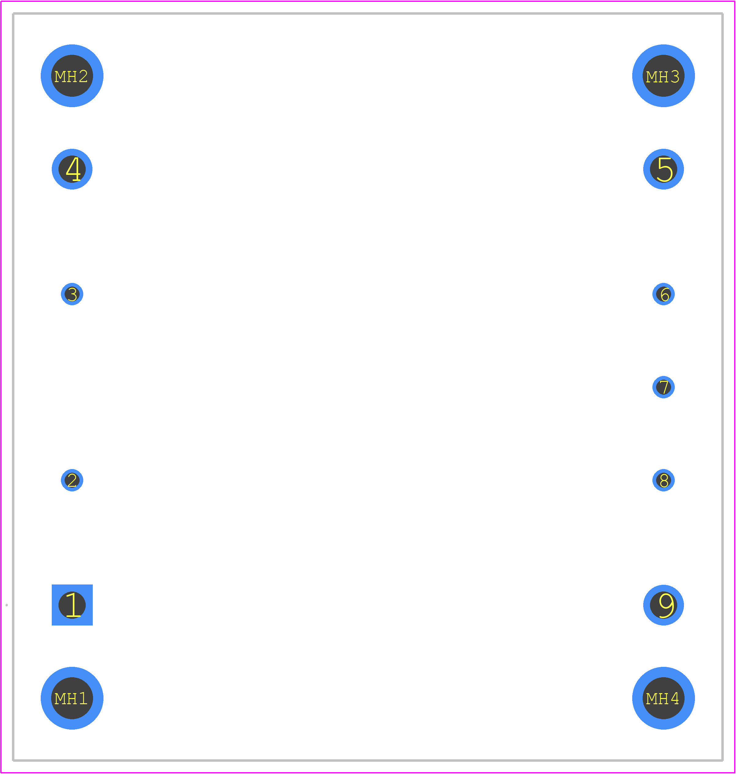 QSB15024S24 - XP POWER PCB footprint - Other - Other - QSB15024S24-1