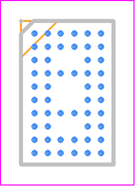 CSPU877DBVG - Renesas Electronics PCB footprint - BGA - BGA - BVG-52