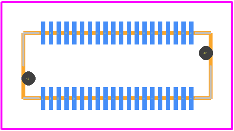 0545520402 - Molex PCB footprint - Other - Other - 0545520402