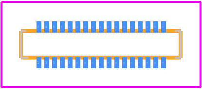 WP7B-P034VA1-R8000 - JAE PCB footprint - Other - Other - WP7B-P034VA1-R8000-2