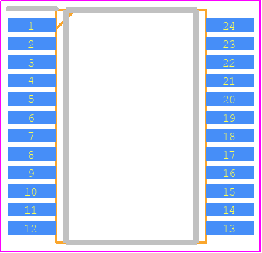 CMX264D5 - CML Micro PCB footprint - Small Outline Packages - Small Outline Packages - CMX264D5__