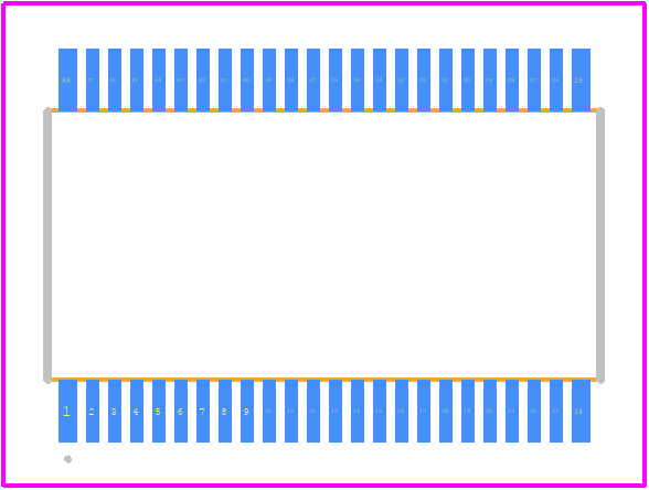 74LVT16373ADGG,112 - Nexperia PCB footprint - Other - Other - SOT362-1-4
