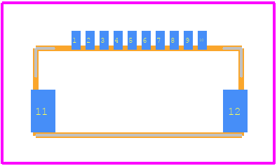 0514411093 - Molex PCB footprint - Other - Other - 0514411093