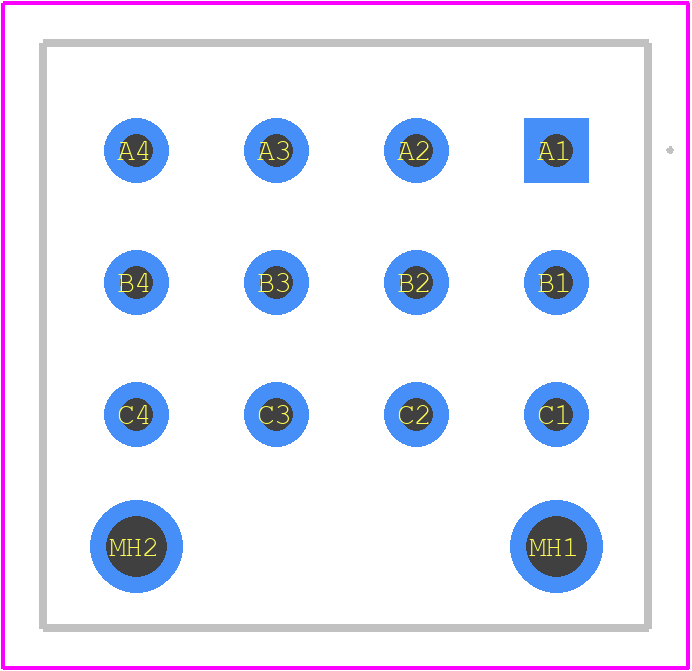 1-1827581-4 - TE Connectivity PCB footprint - Other - Other - 1-1827581-4-1