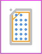 ADPD1081BCBZR7 - Analog Devices PCB footprint - BGA - BGA - 17-Ball Wafer Level Chip Scale Package [WLCSP] (CB-17-1)